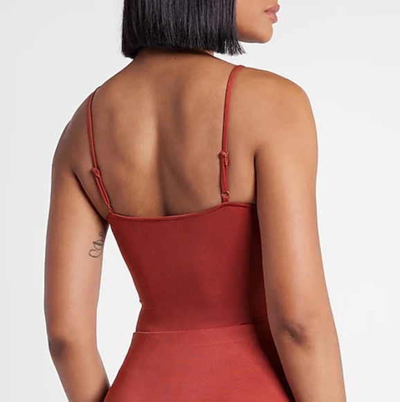 EXPRESS: Body Contour Compression Thong Bodysuit - Picture 2 of 7